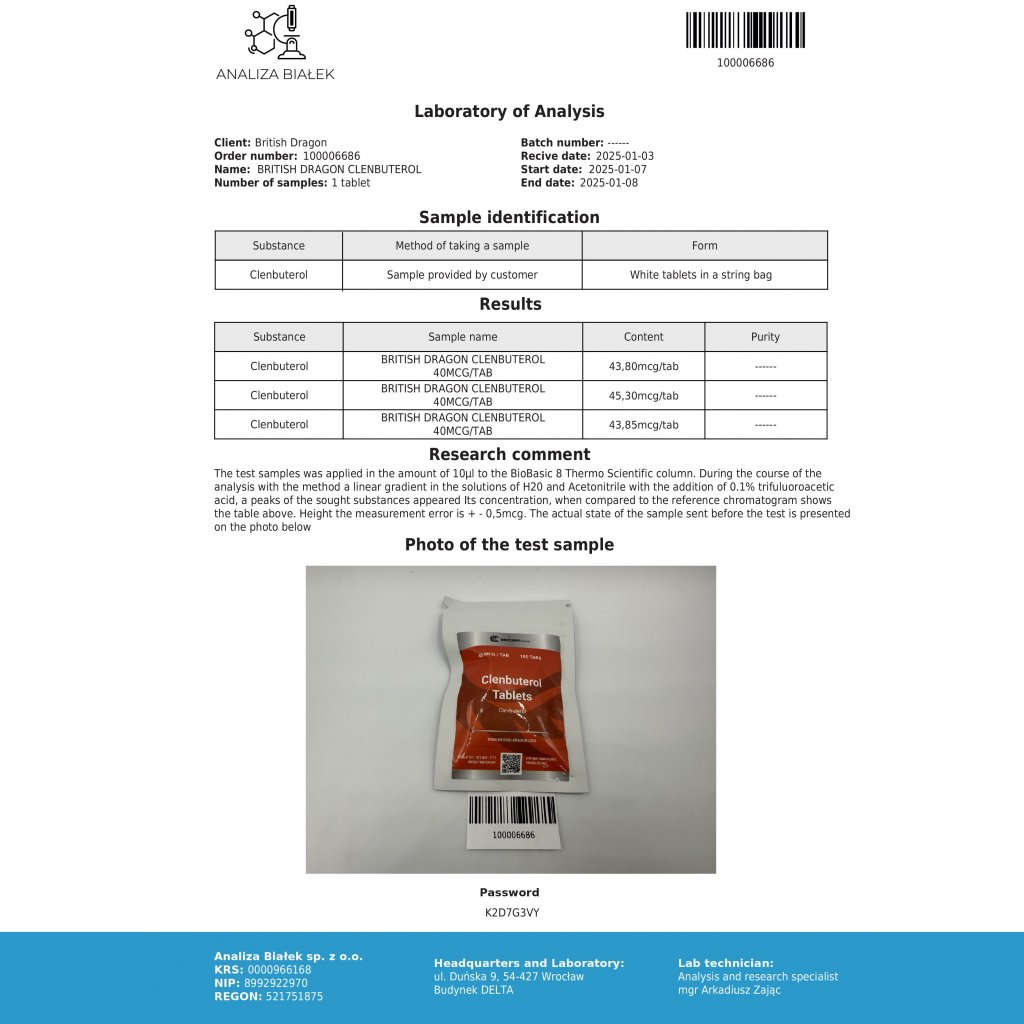 Clenbuterol Clenbuterol