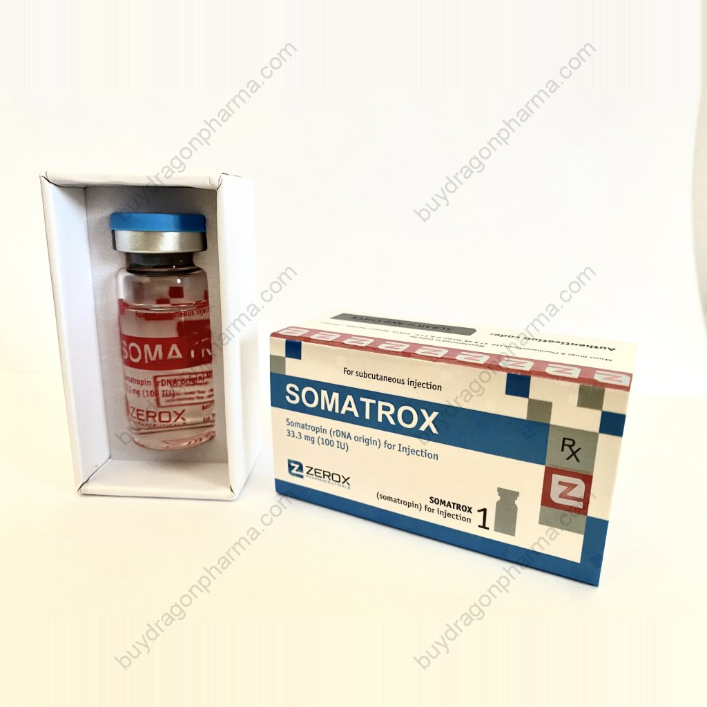 Somatrox HGH Liquid 100iu vial Somatrox HGH Liquid 100iu vial