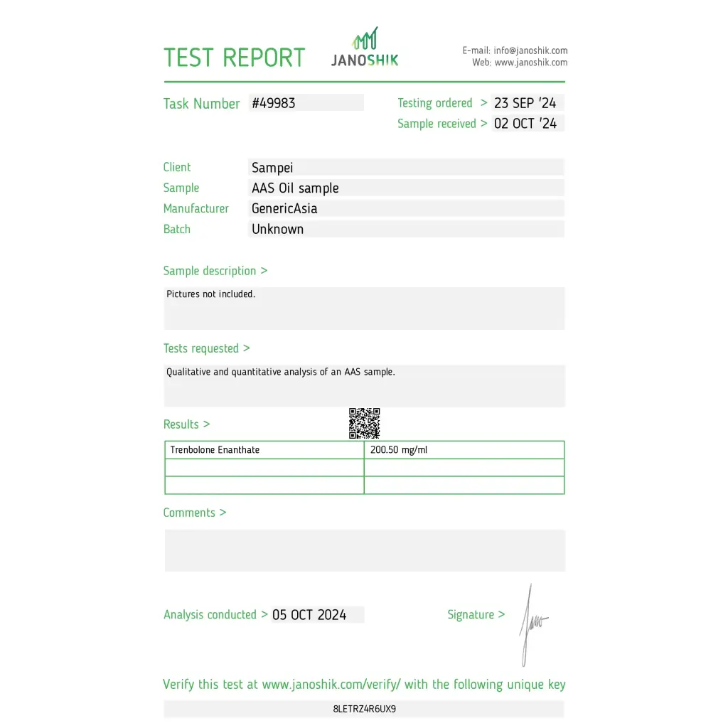 Trenbolone Enanthate 200 Trenbolone Enanthate 200